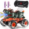 Bennol Remote Control Dinosaur Car Trucks Toys for Kids Boys