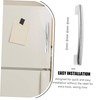 ULTECHNOVO Freezer Door Handle Replacement with Slip Grip Plastic Pull