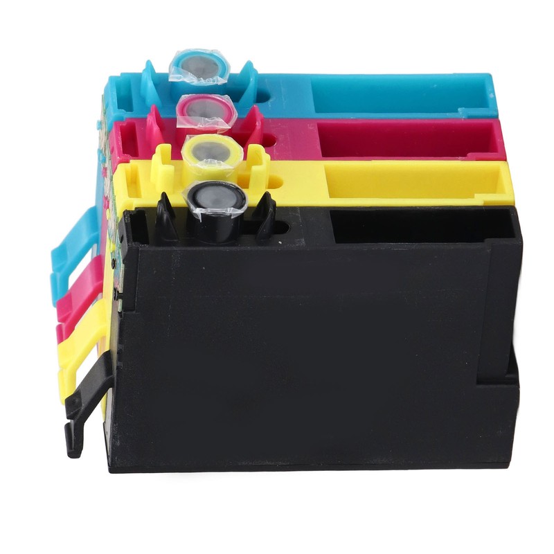 4PCS Printer Ink Cartridge Colorfast Clear Printing Large Capacity Ink