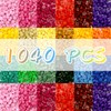 HIUME XXL Mosaic Dots Set - 1040 Colourful Round Building
