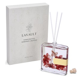 Lavault Reed Diffuser for Bathroom - Fragrance Oil for Home, Office, Living Room, Bedroom - Fragrance Gift Set - Essential Oil Diffusers for Aromatherapy - Home Fragrance Diffuser