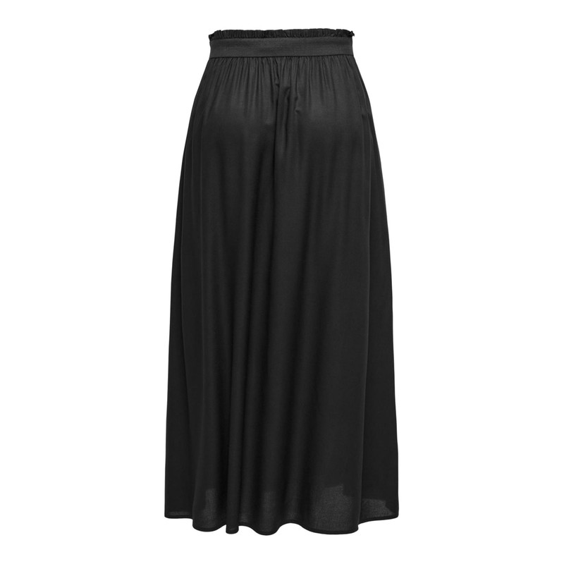 Only Female Plain Maxi Skirt, black