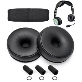 Voarmaks Refresh Kit for DC PRO Series - Compatible with David Clark DC Pro X, DC Pro X2 Aviation Headsets Including Ear Seals, 3 Mic Covers, Soft Fabric Head Pad