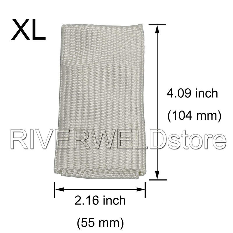 RIVERWELD Welding Protective Gear Welding Finger Welding Glove Heat Resitsance
