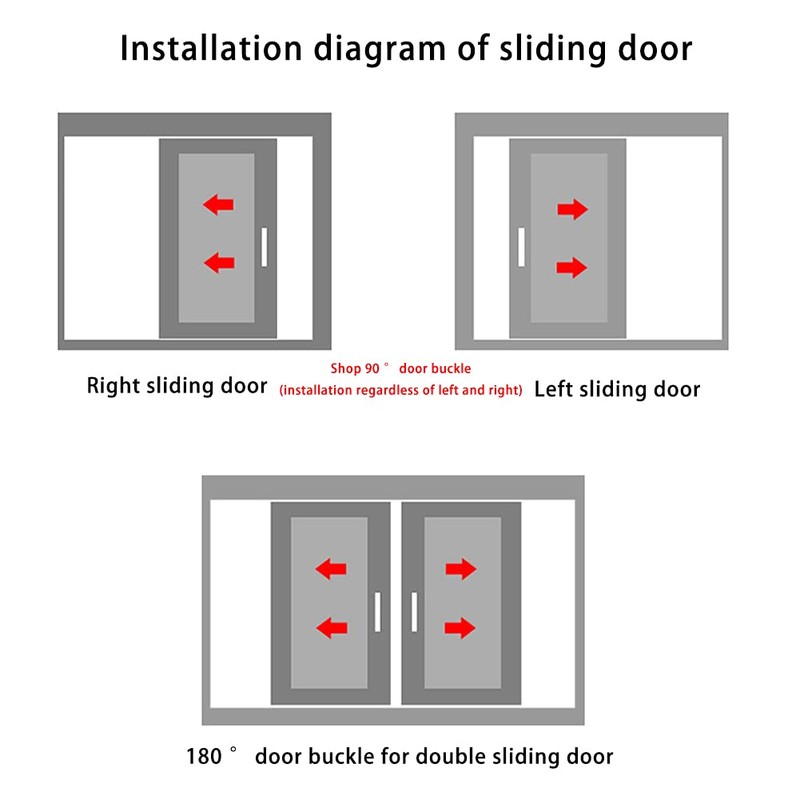 Sliding Bolt Locks,（Black） 90 Degree Heavy Duty Carbon Steel Bar