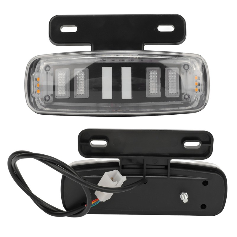 12V Motorcycle Tail Light Brake Turn Signal Light with License