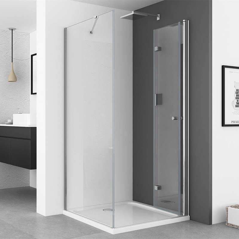 IMPTS Extra Flat Shower Drain Set 90 mm, Drain Hole