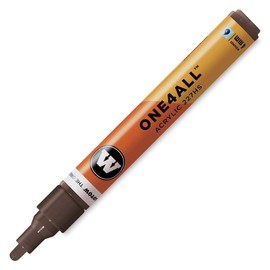 Molotow 227-HS Marker ONE4ALL, 4mm Spitze, 9,0ml, haselnussbraun