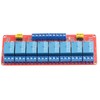 VIFERR 8 Channel Relay Module, 24 V Optocoupler Relay Module