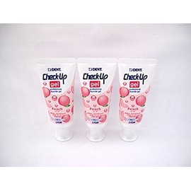 Lion CheckUP Gel Peach, 3 Pieces (2.1 oz (60 g) per piece)