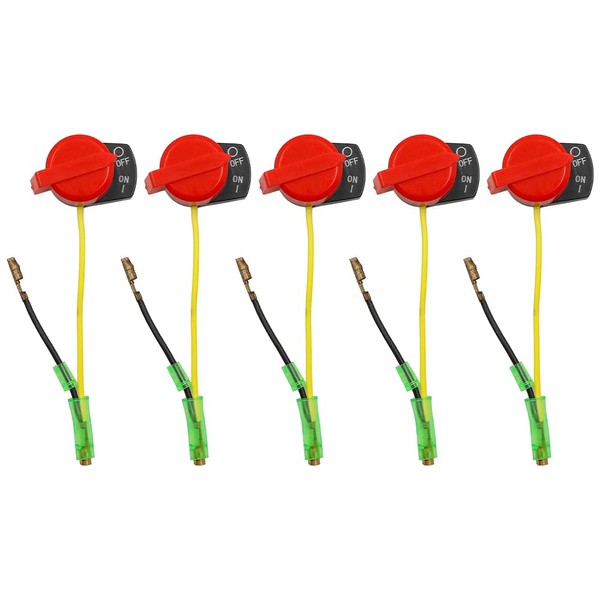 Namvo 5 PCS 3 Wire ON Off Engine Stop Kill