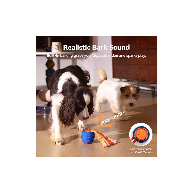 Cheerble Smart Interactive Dog Toy, Wicked Ball Rolly, Automatic Moving,