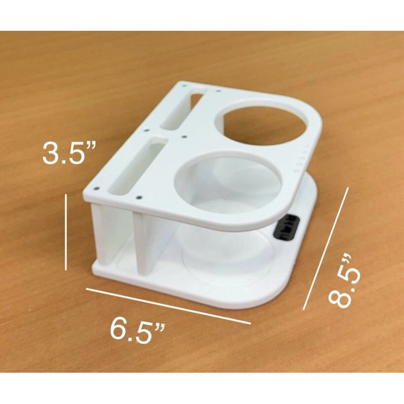 It's Time to Fish Boat Cup Holder for 2 Tumblers
