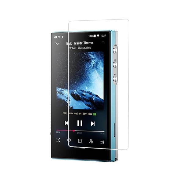 Walieoka Screen Protector Compatible with FiiO JM21 4.7 Inches Player,9H