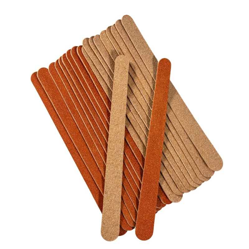 Vakly Professional Nail Files [144 Pack] Emery Boards - Dual