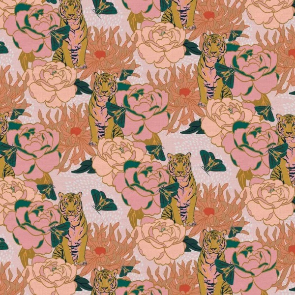 Camelot Fabrics Tiger Lily Trail on by Paintbrush Studio fabrics