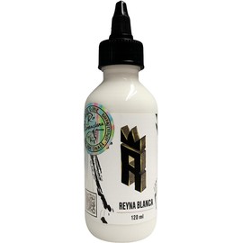 Reyno Ink Reyna Blanca Tinta para Tatuar 120 ml – Tinta Profesional para Artistas de Tatuaje – Alta Pigmentación y Fluidez
