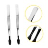 ORFOFE 2pcs Stainless Steel Tweezer for Multi-function Precision Tweezers with