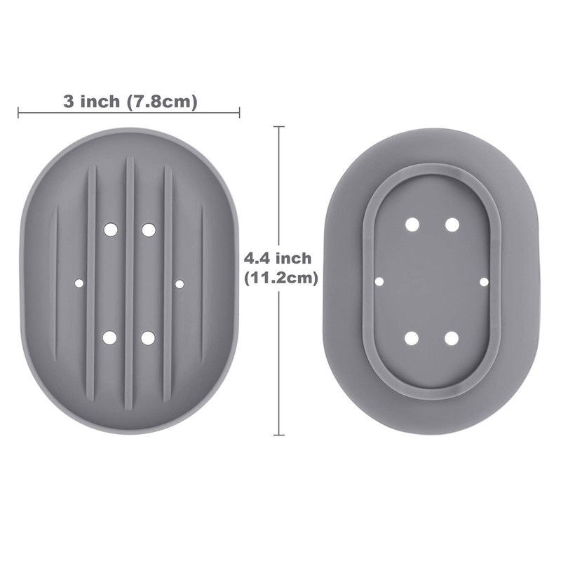 Anwenk Soap Dish, Bathroom Soap Dishes Soap Holder Soap Tray