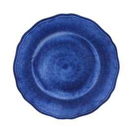 Le Cadeaux Luxury Melamine Dinner Plate 11 inch, Set of 4, Campania Blue