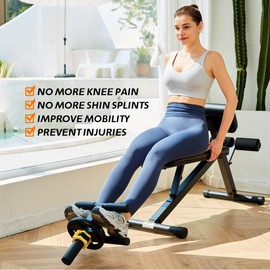 Tibialis Trainer Tib Bar Raise Machine Exercise Equipment Strength Training Ripping Lower Leg Muscles Workout Home Gym AB1201