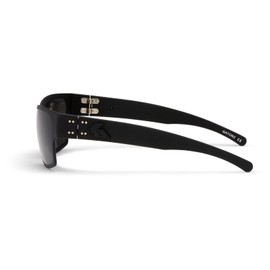 Gatorz Eyewear Delta Sunglasses - Matte Blackout Smoked Lens GDELMTBLK01MBP