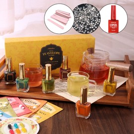 classic nail Mostive Royalty Velop Tint Drop Ink Gel 6-piece Set + Top Gel / 모스티브 로얄티벨롭 틴트드롭 잉크젤 6종 세트+탑젤