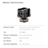 Tilta Multi-Functional Cold Shoe Mounting Bracket with Anti-slip design,Multiple Modes