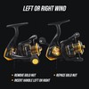 Rigged and Rigged RR 1000 spin reel. Smooth strong durable