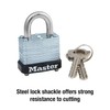 Master Lock 105D Laminated Steel Warded Padlock, 1 Count (Pack