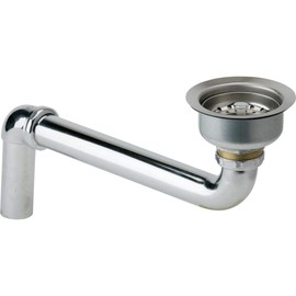 Elkay LKAD35 ADA Compliant 3-1/2" Drain Opening with Basket Strainer - Chrome Plated