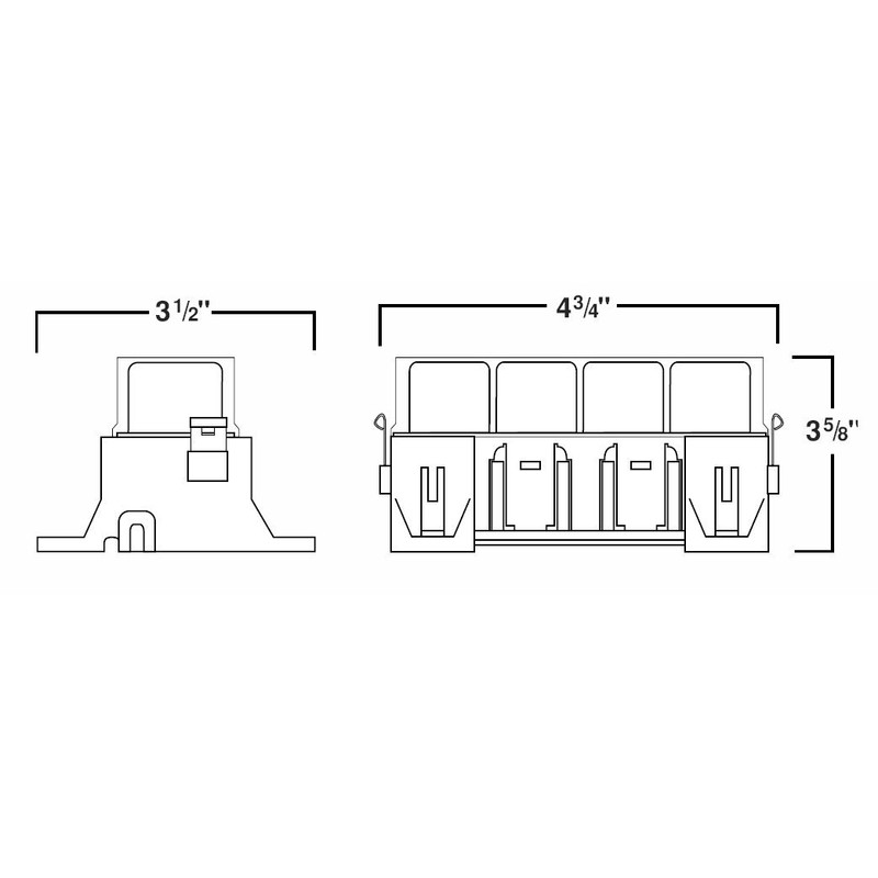 HELLA H84988001 4-Way Mini Relay Box Kit,Regular