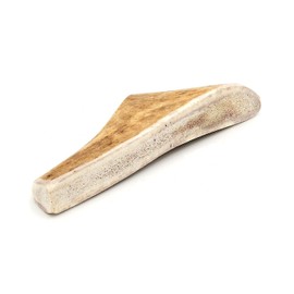 Little Loyals |100% Natural Grade A Premium Split Deer Antler |Dog Chew Toy |Dental Health |Naturally Shed |Long Lasting |for Aggressive Chewers |Easy Access to Delicious Bone Marrow |Medium
