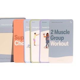 Weightlifting Elevate Exercise Cards: Comprehensive Weightlifting Card Deck for Gym Fitness. Requires Gym Equipment. Includes 65 exercises, 8 bonus challenges, and 4 unique workout formats.