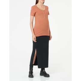 MAMALICIOUS Women's Mlemma Tube Maxi Skirt A. E. Noos Skirt, black