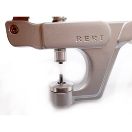 Leather Rivets Set with Pliers, 8 mm Metal Double Cap Press Studs for DIY Craft Repair Sewing, Handmade, DIY Clothing