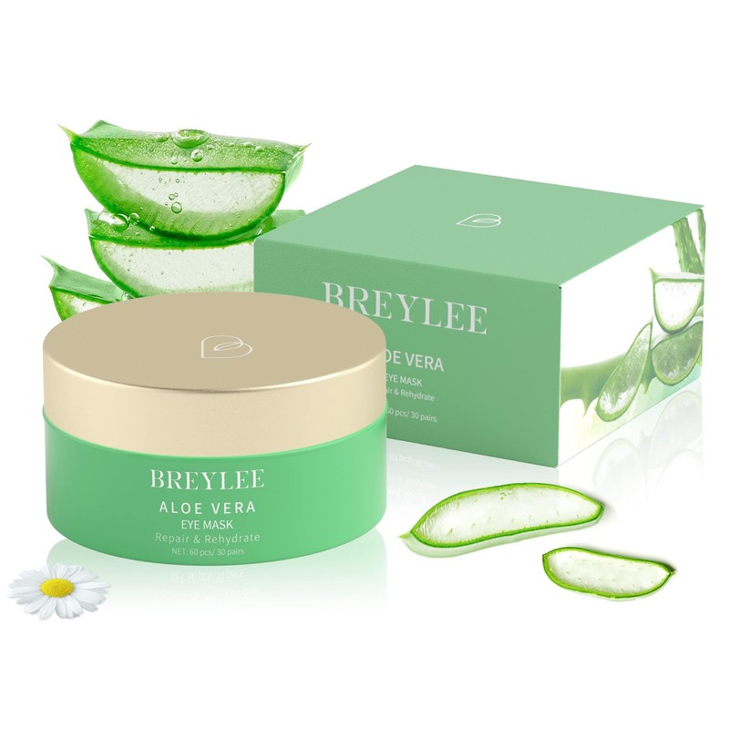 BREYLEE Rose Eye Mask– 60 Pcs, Under Eye Patches,Eye Patches