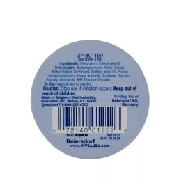 Nivea Lip Butter Smooth Kiss Sealed New 0.59 oz.