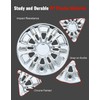 4PCS 8" Wheel Hub Caps for Universal Golf Cart Wheel