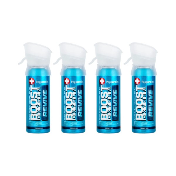 Boost Oxygen Pocket Size Revive Peppermint Aroma 3L Canister |