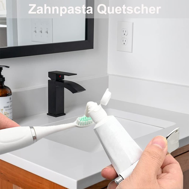 Tube Squeezer, Pack of 6, Stainless Steel Toothpaste Tube Press