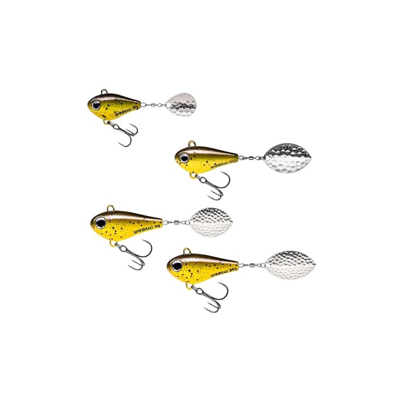 SpinMad Jigmaster Lead Head Spinner 8 g – Jig Spinner,