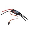Black 60A Bidirectional Brushless ESC Rapid Response Brushless Electric Speed