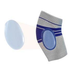 Baluue Single Compression Sports Elbow Pads Arm Guards Breathable Elbow Sleeve for Men Women Forearm Guard Brace for Basketball Gym Grey Size s