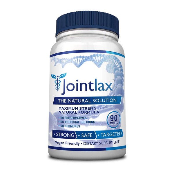 Jointlax (1 Bottle) Joint Support with Glucosamine, Chondroitin, Turmeric, Amino Acids and MSM – Anti-Inflammatory Joint Pain Relief Tablet - 1 Bottles (1 Months Supply) …