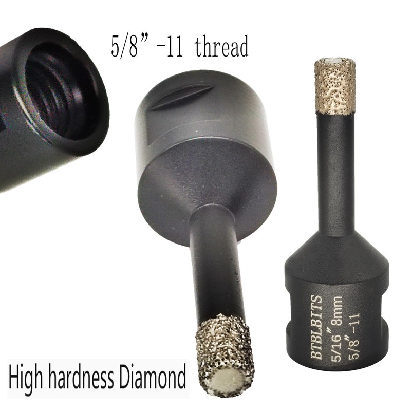 BTBLBITS Diamond Core Drill Bits Set 2PCS 5/16 Inch 8mm