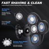 5D Blades Shaver Replacement Heads,Head Electric Razor Shaving Compatible with