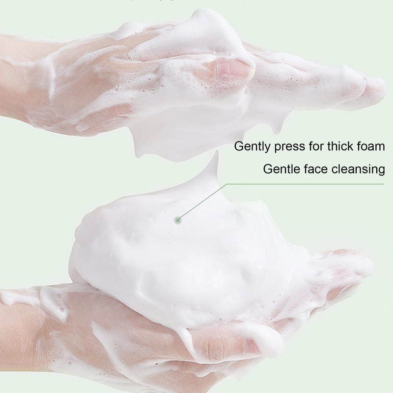 Camellia Facial Cleansing Mousse Deep Cleanse Moisturizing Fine Foaming Face