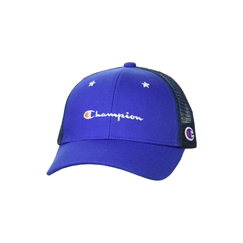 Champion 141-0091 Kids Mesh Cap, Blue, 20.9 - 21.7 inches