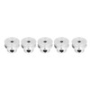 5 Pack Screw Fixed Round Pulley Durable VShaped Pulley with